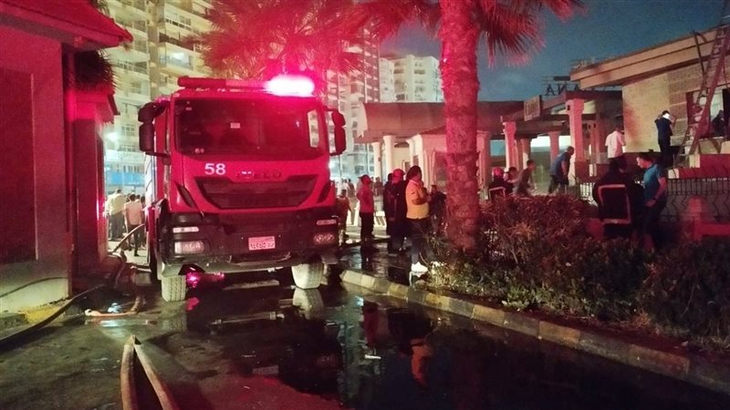 حـريق بمنطقة الزرايب